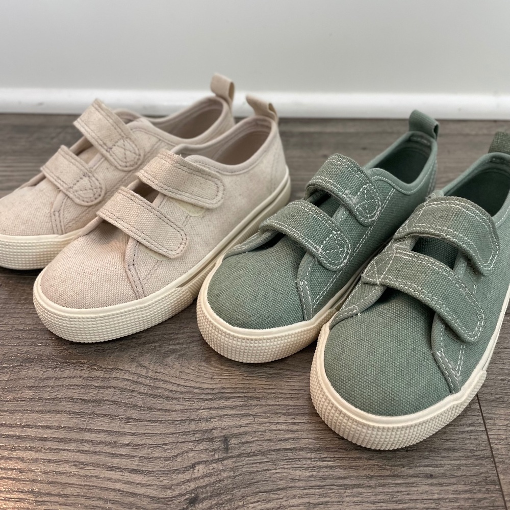 H&M Velcro Shoes NEW (green only)